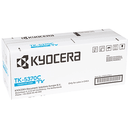 Kyocera TK5370 Cyan Cartucho de Toner Original - 1T02YJCNL0/TK5370C