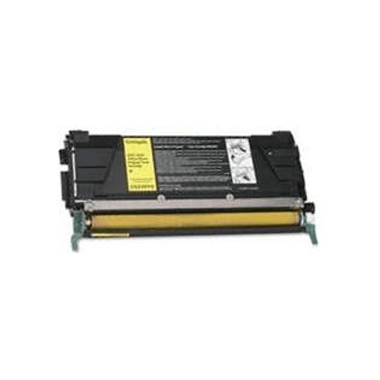 Lexmark C734/C736/X738 Amarillo Cartucho de Toner Generico - Reemplaza C734A1YG/C736H1YG