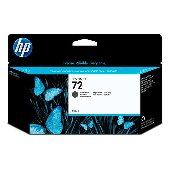 HP 72 Negro Mate Cartucho de Tinta Original - C9403A