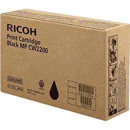 Ricoh Aficio MP-CW2200SP Negro Cartucho de Tinta Original - 841635/MP CW2200BK