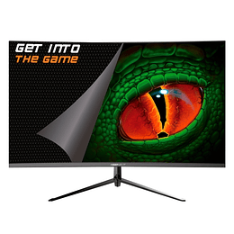 KeepOut Monitor Gaming 23.8" VA Curvo R1500 FullHD 1080p 120Hz - Respuesta 1ms - Angulo de Vision 178º - 16:9 - Altavoces 6W - HDMI, VGA - VESA 100x10