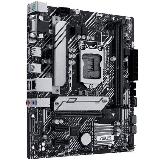 Asus Prime H510M-A R2.0 Placa Base Intel 1200 2x DDR4 - HDMI, VGA, PCIe 3.0, 4x Sata III, RJ-45, USB 2.0/3.2, MicroATX