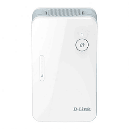 D-Link E15 Repetidor Inalambrico de Pared WiFi 6 AX1500 Dual Band - Compatibilidad con Mesh - Velocidad hasta 1200Mbps - Puerto RJ45 - 2 Antenas Exter