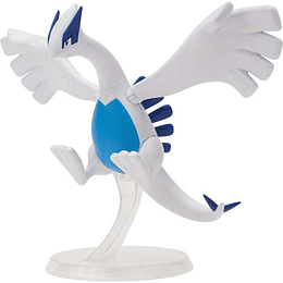 Jazwares Pokemon Epic Battle Figure Lugia - Figura de Coleccion Articulada - Gran Tamaño - Incluye Base de Sujeccion