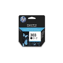 HP 303 Negro Cartucho de Tinta Original - T6N02AE