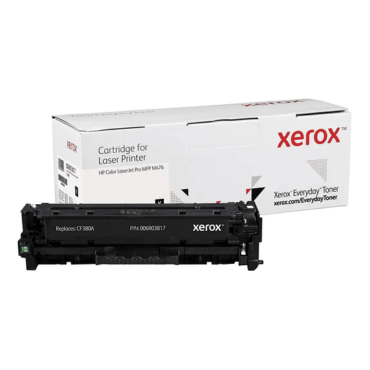 Xerox Everyday HP CF380A Negro Cartucho de Toner Generico - Reemplaza 312A