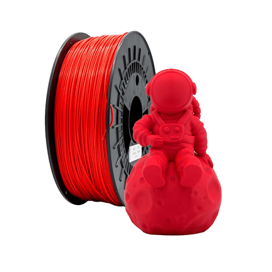 Filamento 3D PLA TOUGH - Diametro 1.75mm - Bobina 1kg - Color Rojo