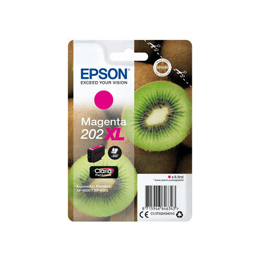 Epson 202XL Magenta Cartucho de Tinta Original - C13T02H34010