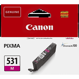 Canon CLI531 Magenta Cartucho de Tinta Original - 6120C001/CLI531M