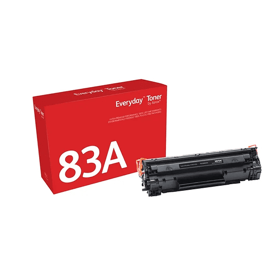 Xerox Everyday HP CF283A Negro Cartucho de Toner Generico - Reemplaza 83A