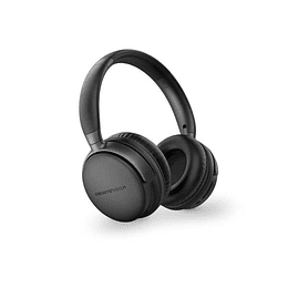 Energy Sistem Auriculares Bluetooth - Radio FM - 45h de Bateria - Reproductor MP3 MicroSD - Graves Profundos - Almohadillas de Cuero Proteico y Espuma