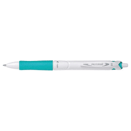 Pilot BeGreen Boligrafo de Bola Retractil Acroball - Recargable - Fabricado con Plastico Reciclado - Punta Redonda 0.7mm - Trazo 0.25mm - Grip Ergonom