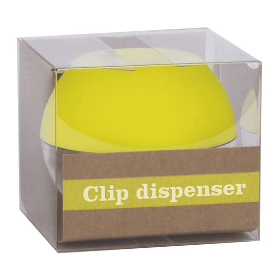 Apli Fluor Collection Dispensador de Clips - Ø 70x60 mm - Tapa Magnetica 