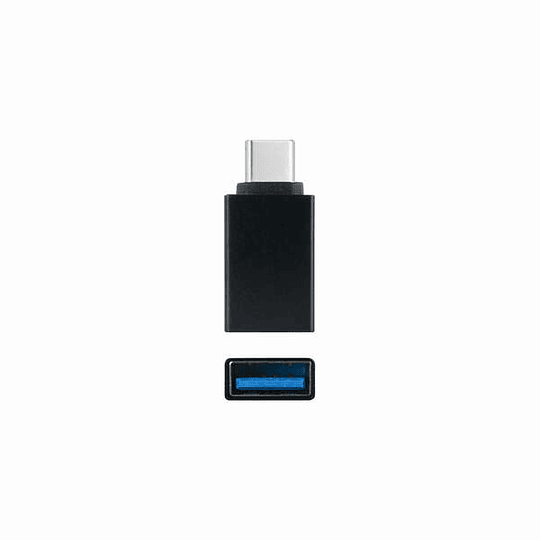 Nanocable Adaptador USB-C a USB 3.1 - USB-C/M-USB-A/H - Aluminio - Color Negro