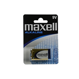 Maxell Pila Alcalina LR09 9V