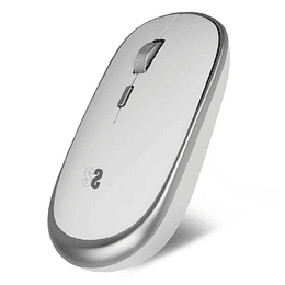 Subblim Ratón inalámbrico Wireless Mini - 54mm x 25mm - Silencioso - Precisión regulable - Acabados de calidad - Ambidiestro - 4 botones - Ahorro de e