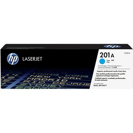 HP Tóner 201A Cyan