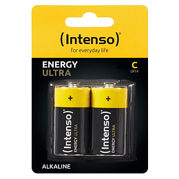 Intenso Pila Alcalina energy ultra CLR14 Pack-2