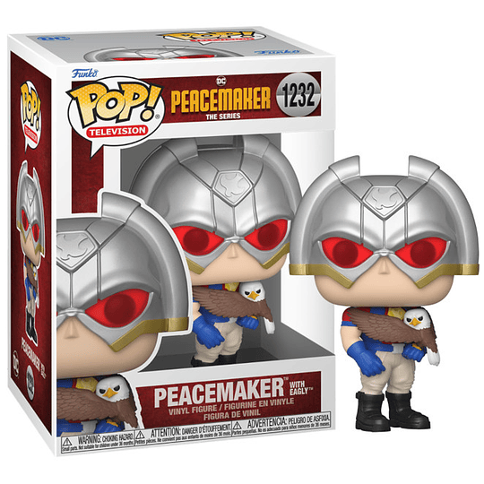 FUNKO POP! TELEVSION - PEACEMAKER: PEACEMAKER W/EAGLY (1232)/PEGI 3