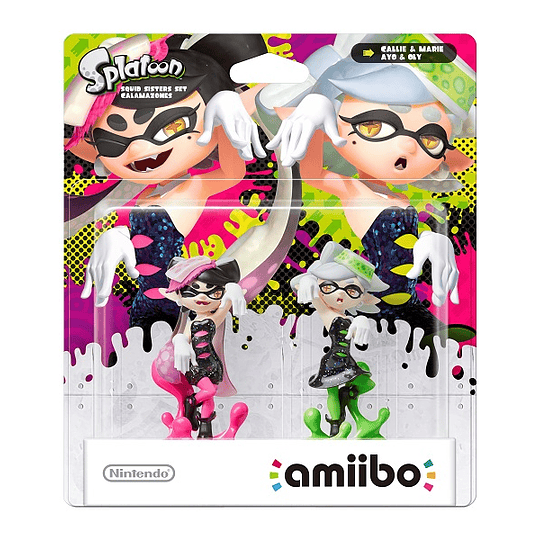 AMiiBO SPLATOON: CALLIE & MARIE SISTER SET (PACK 2 FIGURAS) (IMP)/PEGI 3