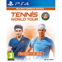 TENNIS WORLD TOUR ROLAND-GARROS EDITION (CON 11 DLC)/PEGI 3