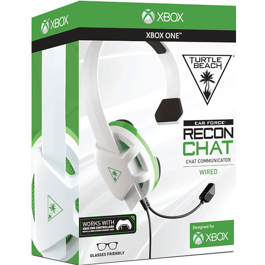 TURTLE BEACH CHAT HEADSET  RECON WHITTE (BLANCO) (XBONE)/