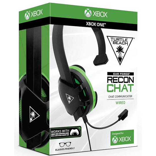 TURTLE BEACH CHAT HEADSET RECON BLACK (NEGRO) (XBONE)/