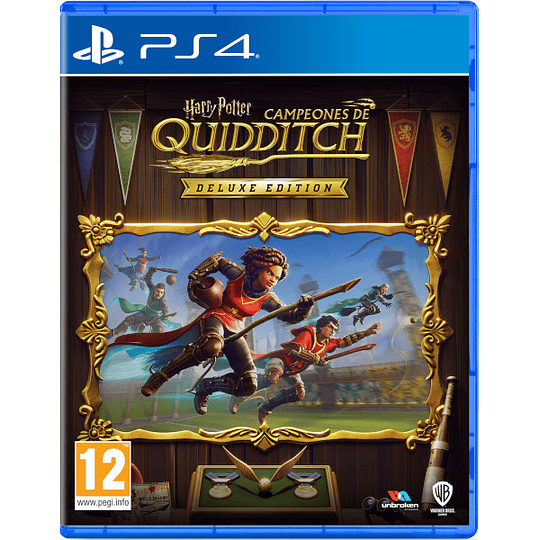 HARRY POTTER: CAMPEONES DE QUIDDITCH (INCLUYE SKIN DE ESCOBA SAETA DE FUEGO SUPREMA)/PEGI 12