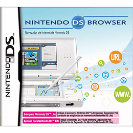 BROWSER DS LITE (NAVEGADOR DS LITE) (3DSXL/3DS/2DS)/PEGI 3