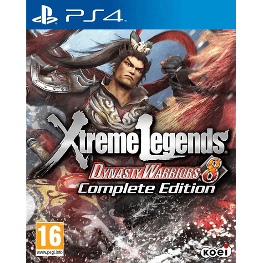 DYNASTY WARRIORS 8:XTREME LEGENDS COMPLETE EDITION (CONTIENE DLC BONUS PACK)/PEGI 16