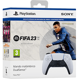 FIFA 23 CODIGO DE DESCARGA + CONTENIDO DIGITAL + DUALSENSE WIRELESS CONTROLLER WHITE (BLANCO)/PEGI 3