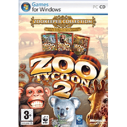 ZOO TYCOON 2 ZOOKEEPER COLLECTION/PEGI 3