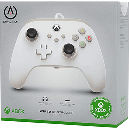 POWER A WIRED CONTROLLER WHITE (BLANCO) (XBONE/PC)/