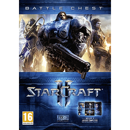 STARCRAFT II BATTLE CHEST (INCLUYE 3 JUEGOS COMPLETOS)/PEGI 16