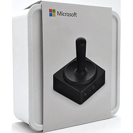 MICROSOFT ADAPTIVE JOYSTICK-KNAP BLACK (NEGRO) (WINDOWS 10 Y 11 HOME/PRO)/