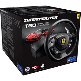 THRUSTMASTER WHEEL T80  FERRARI 488 GTB EDITION (PS5/PS4/PC)/