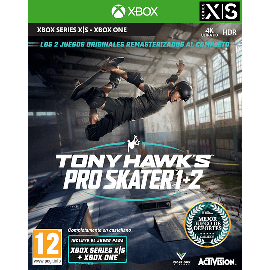 TONY HAWKS PRO SKATER 1+2 (XBONE)/PEGI 12