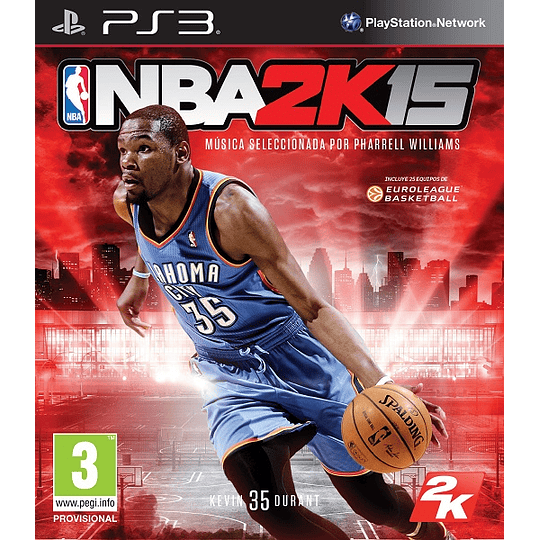 NBA 2K15 (INCLUYE BONUS KEVIN DURANT)/PEGI 3