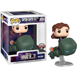 FUNKO POP! WHAT IF...?: CAPTAIN CARTER AND THE HYDRA STOMPER (885) DELUXE SPECIAL EDITION/PEGI 3