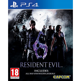 RESIDENT EVIL 6 HD/PEGI 18