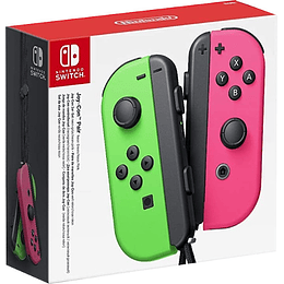 JOY-CON SET IZDA/DCHA VERDE/ROSA NEÓN (PAIR NEON GREEN/PINK)/