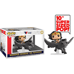 FUNKO POP! RIDES - WONDER WOMAN 80TH: WONDER WOMAN ON PEGASUS (280)/PEGI 3