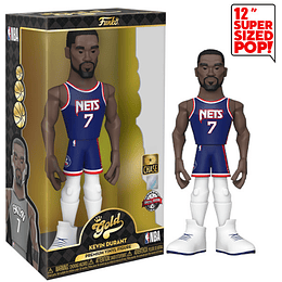 FUNKO POP! GOLD 12" NBA: NETS KEVIN DURANT (CE´21) (30 CM) CHASE LIMITED EDITION/PEGI 3