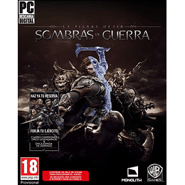 LA TIERRA MEDIA: SOMBRAS DE GUERRA/PEGI 18