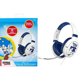 OTL PRO G1 GAMING HEADPHONES SONIC THE HEDGEHOG WHITE (BLANCO) (SWITCH/TABLET/MOVIL/PC)/PEGI 7