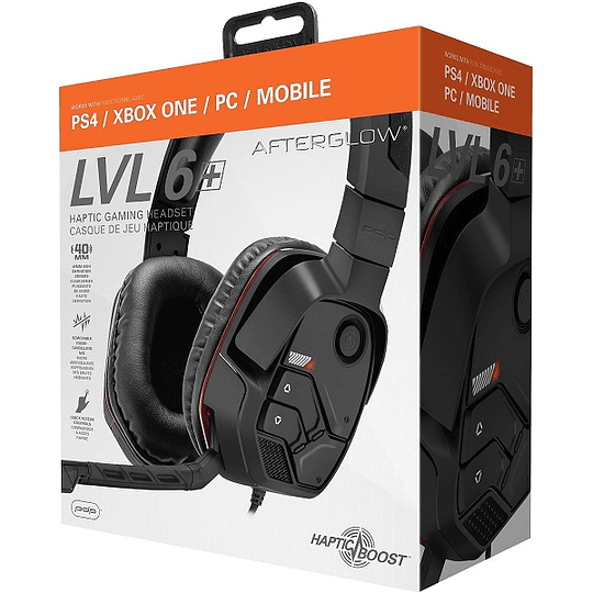 AFTERGLOW LVL 6+ HAPTIC GAMING HEADSET (PS4/XBONE/PCD/MOBILE)/