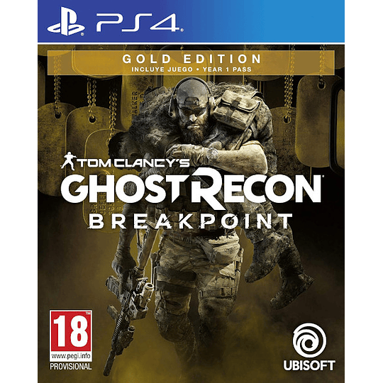 GHOST RECON BREAKPOINT GOLD EDITION (JUEGO + YEAR 1 PASS)/PEGI 18