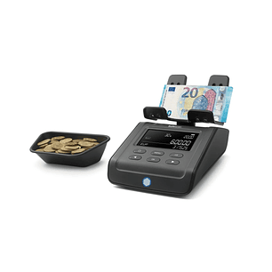 Safescan 6175 Balanza Contadora de Dinero - Cuenta Billetes y Monedas por su Peso - Tambien Articulos no Monetarios