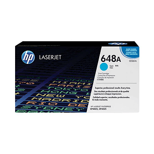 HP CE261A Cyan Cartucho de Toner Original - 648A