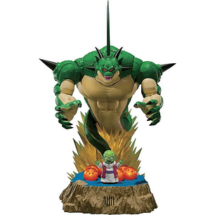 Tamashii Nations SH Figuarts Dragon Ball Z Set Luminoso Porunga y Dende - Manos Intercambiables - Lector NFC Integrado en el Soporte - Iluminacion y S